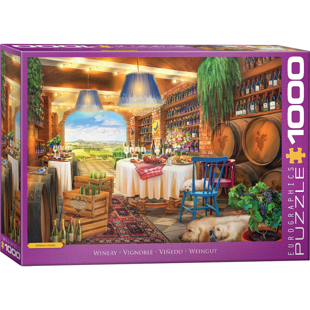 Puzzle - Eurographics - Winery By Artbeat Studio 1000