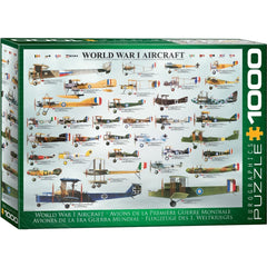 Puzzle - Eurographics - Wwi Aircraft 1000pc