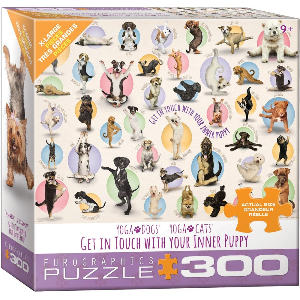 PREORDER Puzzle - Eurographics - Yoga Puppies 300pcxxl