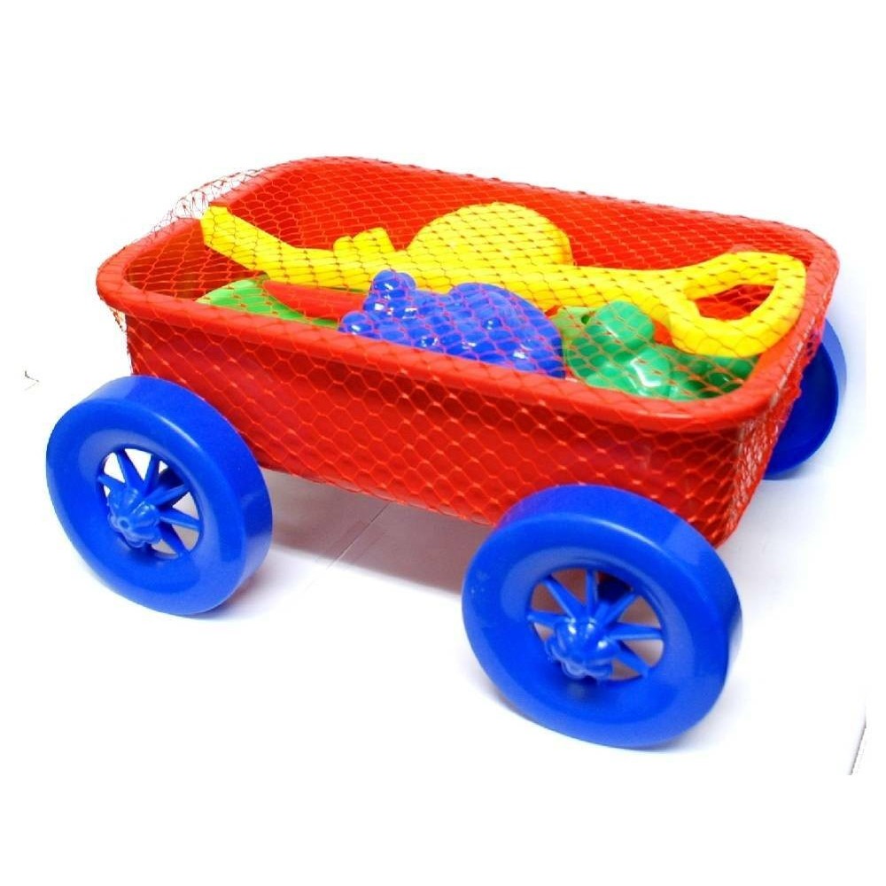 Red Wagon Beach Set