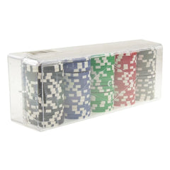Poker Chips 11.5gm Tray 100Pc