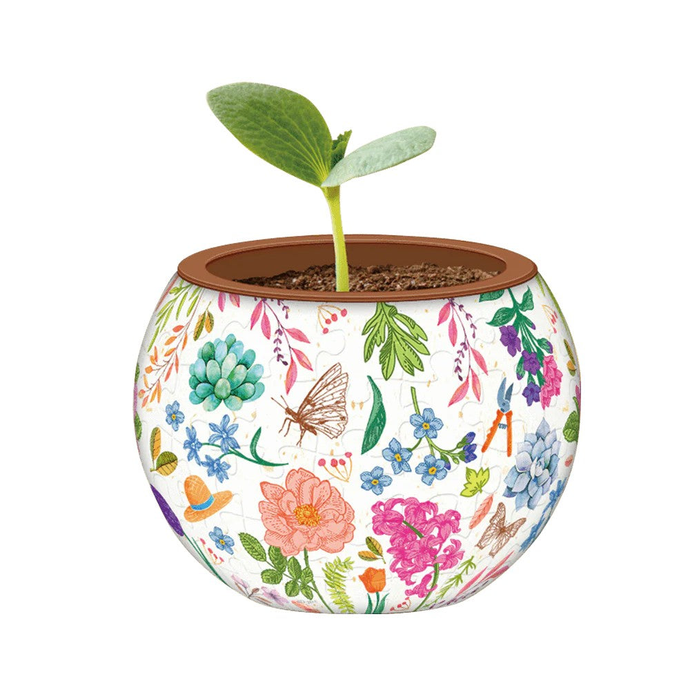 PREORDER Puzzle - 3D - Flowerpot - Little Garden