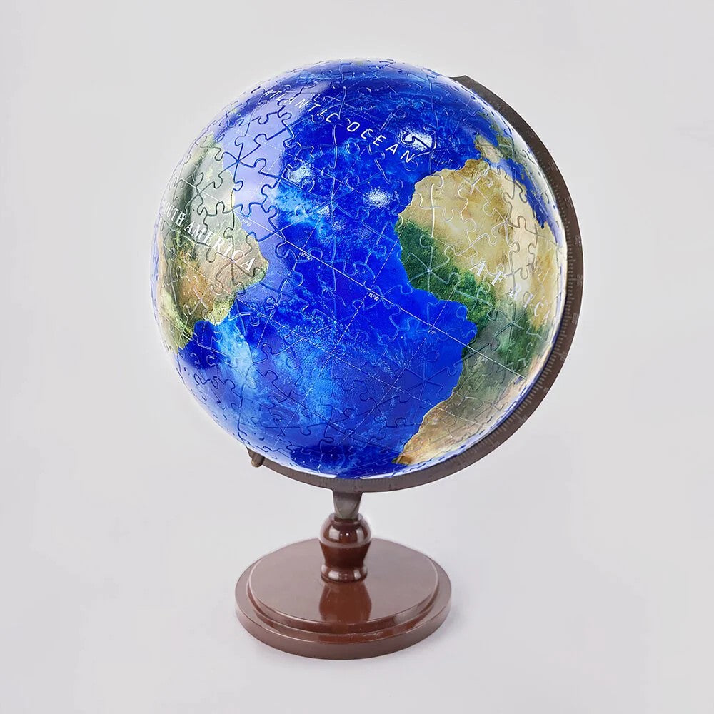 Puzzle - Sphere - 6 Marble Earth