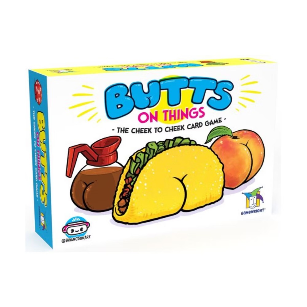 Butts On Things Cheeky Card Gm
