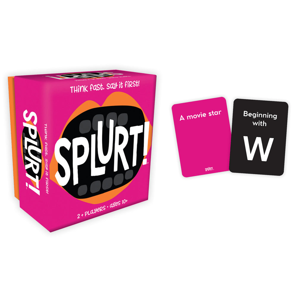 PREORDER Splurt! Think Fast;Speak First