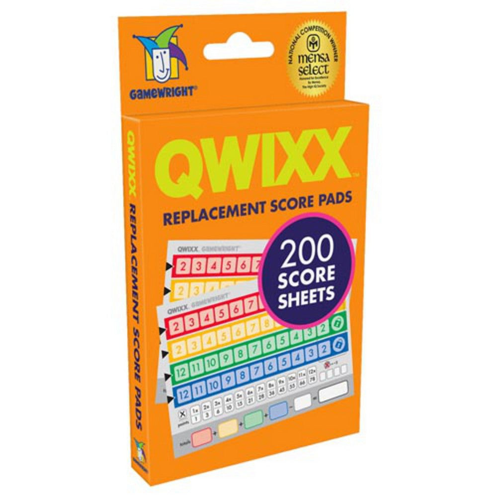PREORDER Qwixx Replacment Score Pads