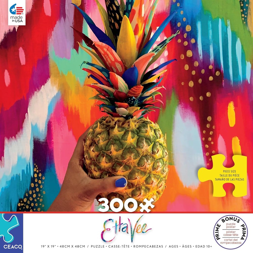 Puzzle - Ceaco - Etta Vee Pineapple 300Pcxl
