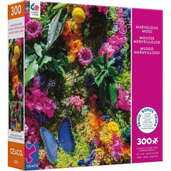 Puzzle - Ceaco - Marvelous Moss Butrfly;300Pcxl