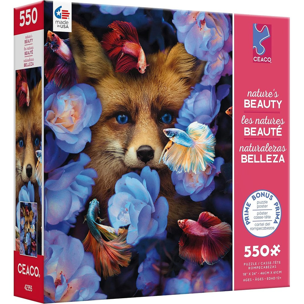 Puzzle - Ceaco - Natures Beauty Fox & Fish 550