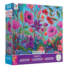 Puzzle - Ceaco - Peggys Garden Colourful 1000P