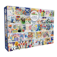 Puzzle - Gibsons - A Year In Great Britain 1000Pc