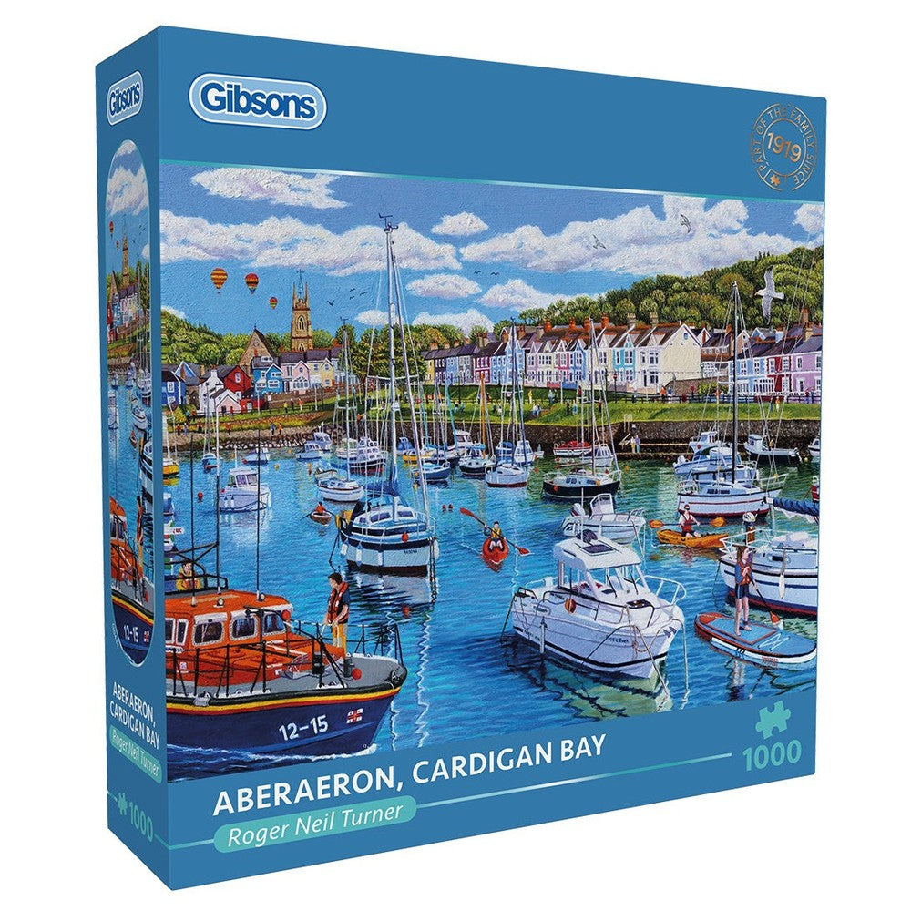Puzzle - Gibsons - Aberaeron Cardigan Bay 1000Pc