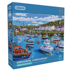 Puzzle - Gibsons - Aberaeron Cardigan Bay 1000Pc