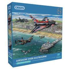 PREORDER Puzzle - Gibsons - Airshow Over Eastbourne 1000Pc