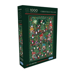 Puzzle - Gibsons - Art File Christman Village 1000pc