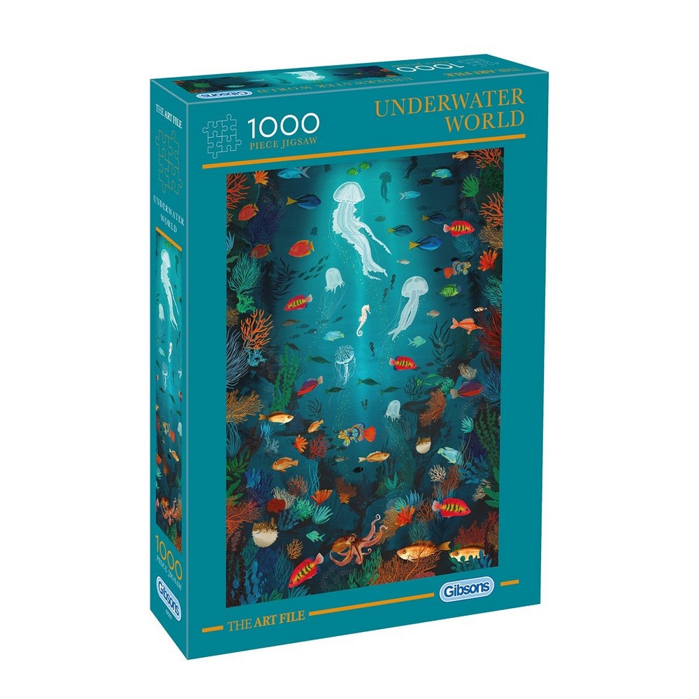 PREORDER Puzzle - Gibsons - Art File Underwater World 1000