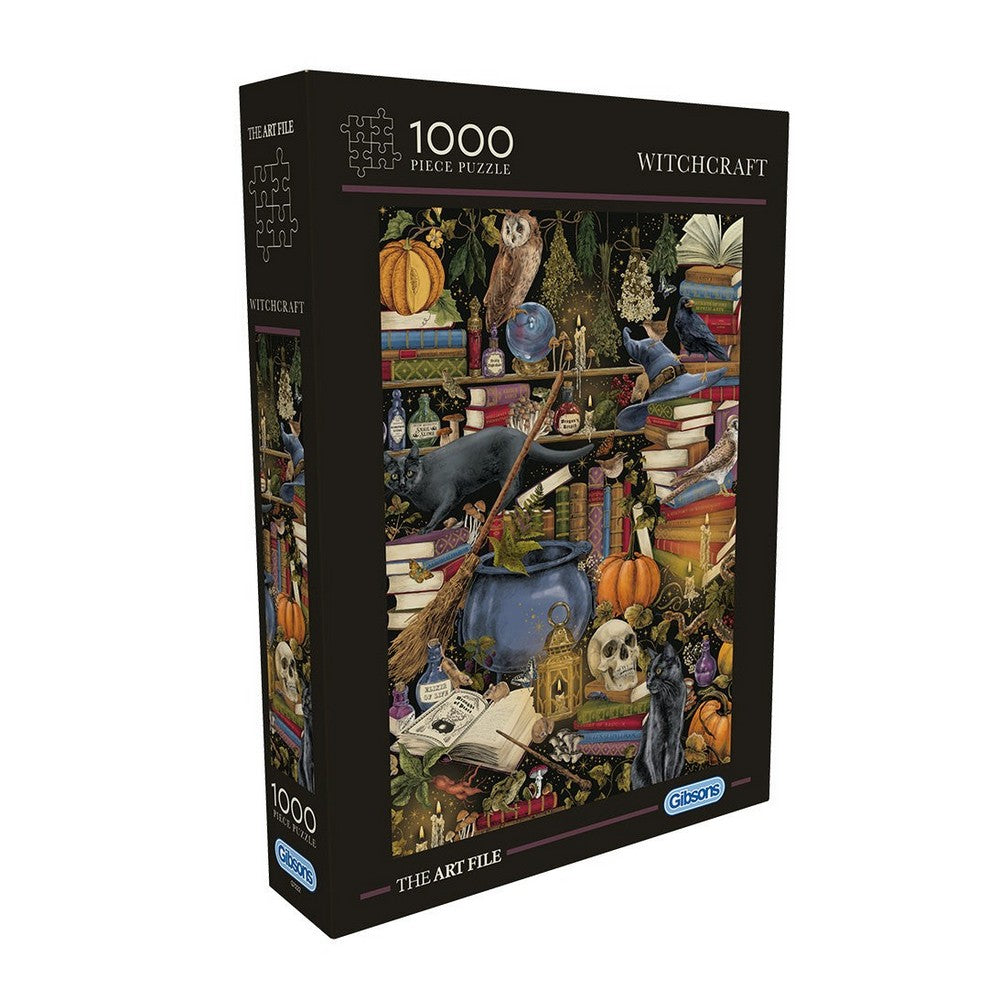 Puzzle - Gibsons - Art File Witchcraft 1000Pc