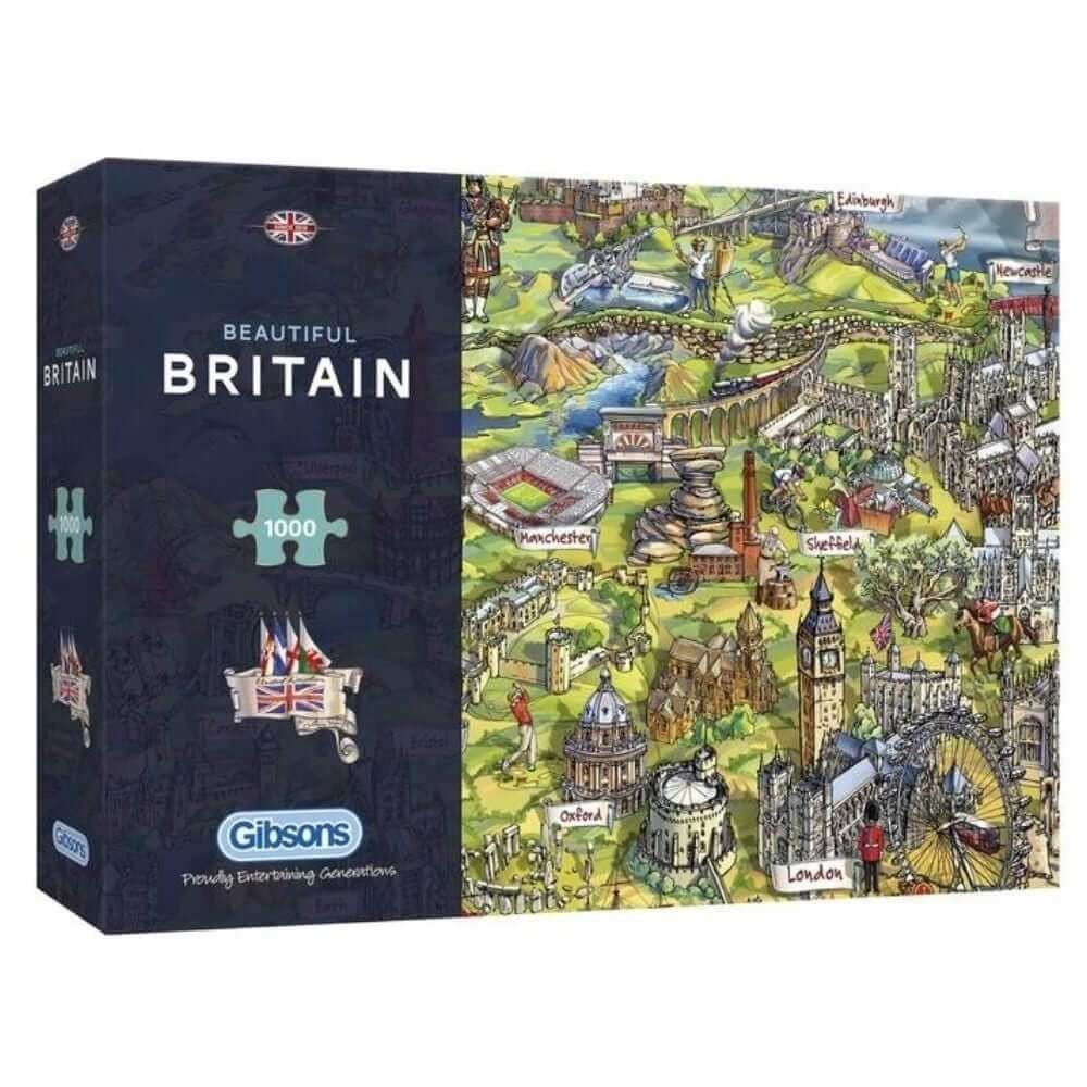 Puzzle - Gibsons - Beautiful Britain 1000Pc