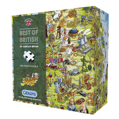 Puzzle - Gibsons - Best Of British 500Pc