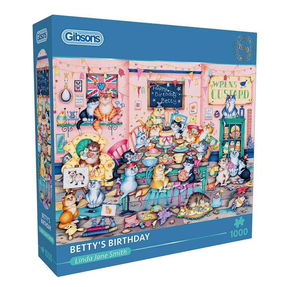 Puzzle - Gibsons - Bettys Birthday 1000Pc
