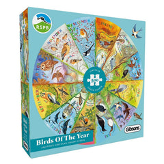 PREORDER Puzzle - Gibsons - Birds Of The Year 500 Circular