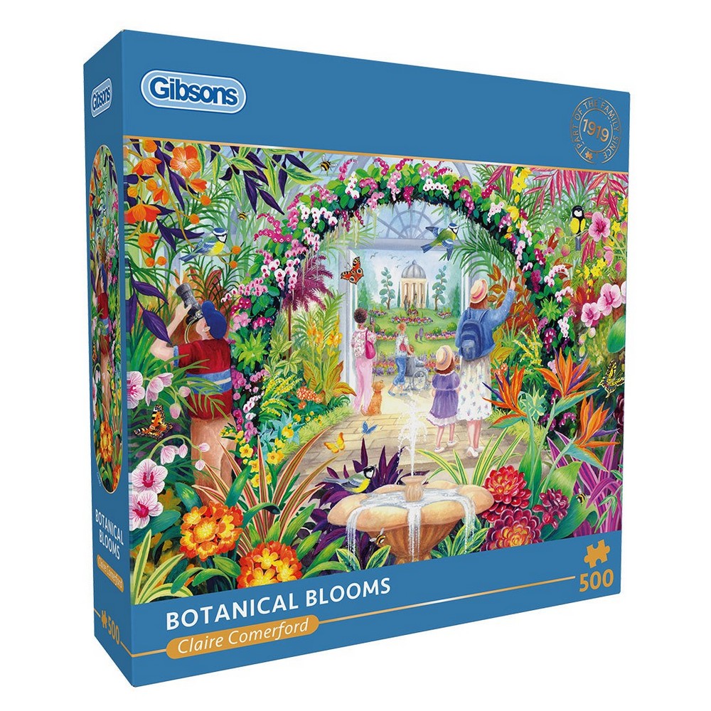 Puzzle - Gibsons - Botanical Blooms 500Pc