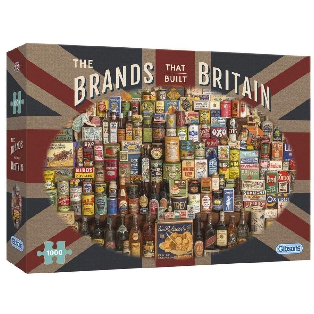 Puzzle - Gibsons - Brands That Built Britain 1000