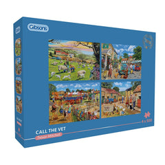 PREORDER Puzzle - Gibsons - Call The Vet 4X500Pc
