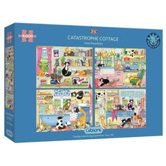 Puzzle - Gibsons - Catastrophe Cottage 4 X 500Pc