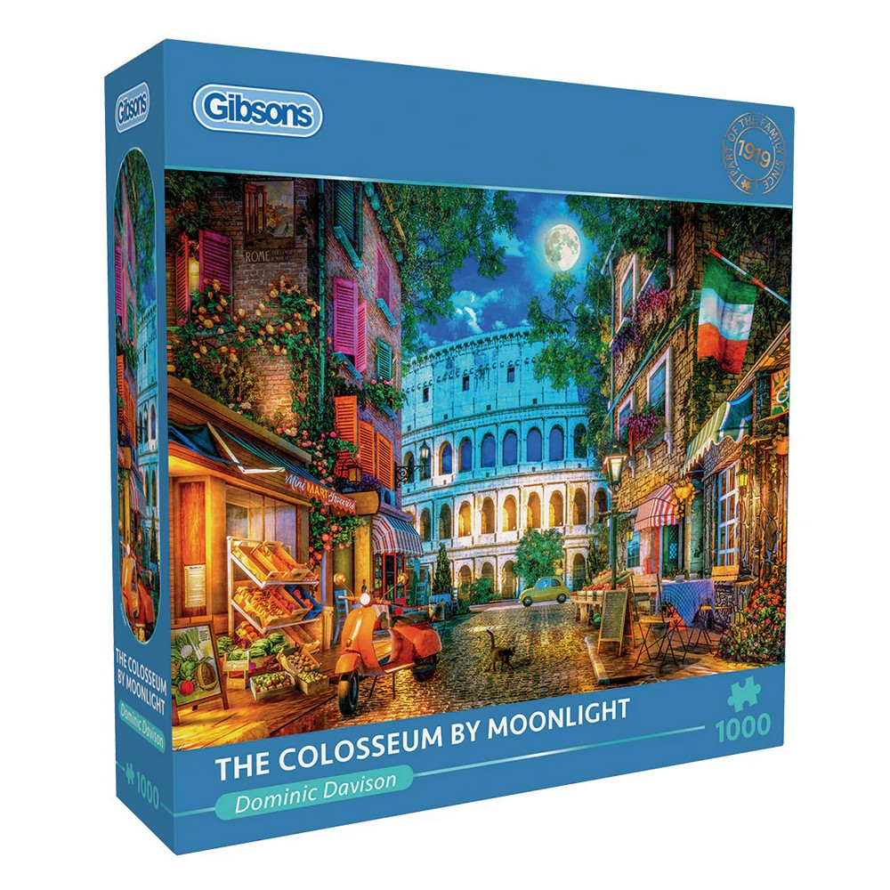 Puzzle - Gibsons - Colosseum By Moonlight 1000Pc