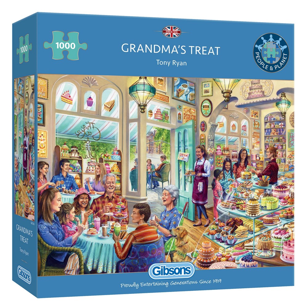 Puzzle - Gibsons - Grandmas Treats 1000Pc