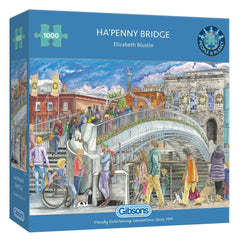 Puzzle - Gibsons - HaPenny Bridge 1000Pc