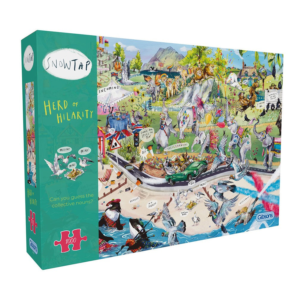 Puzzle - Gibsons - Herd Of Hilarity 1000Pc