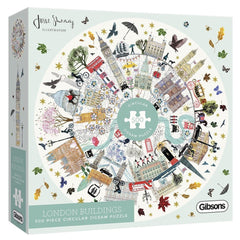 Puzzle - Gibsons - London Buildings 500Pc