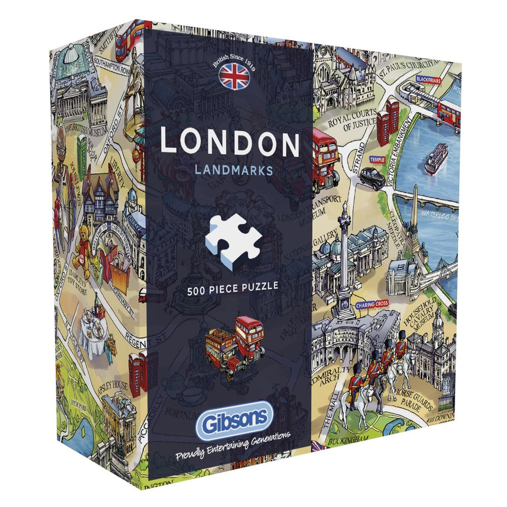 Puzzle - Gibsons - Londons Landmarks 500Pc