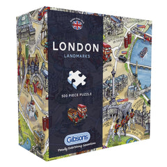 Puzzle - Gibsons - Londons Landmarks 500Pc