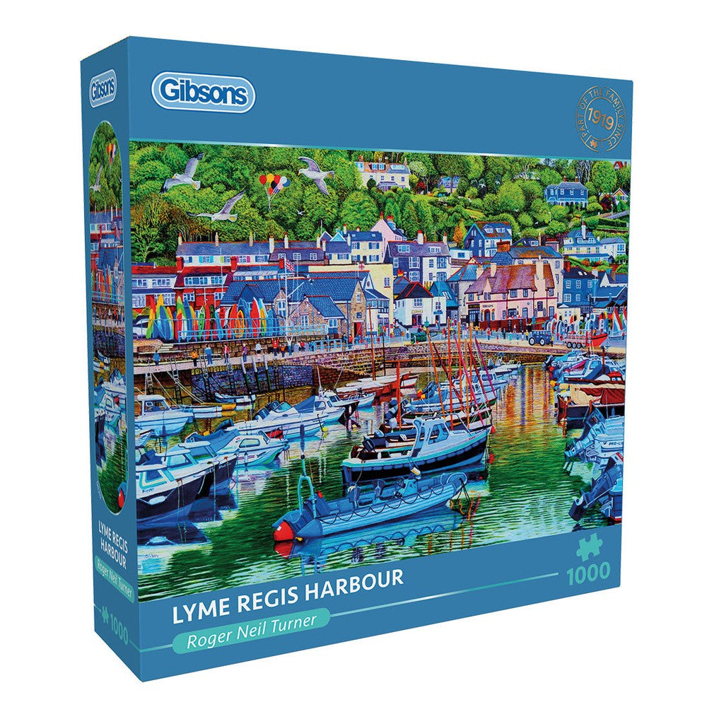 Puzzle - Gibsons - Lyme Regis Harbour 1000Pc