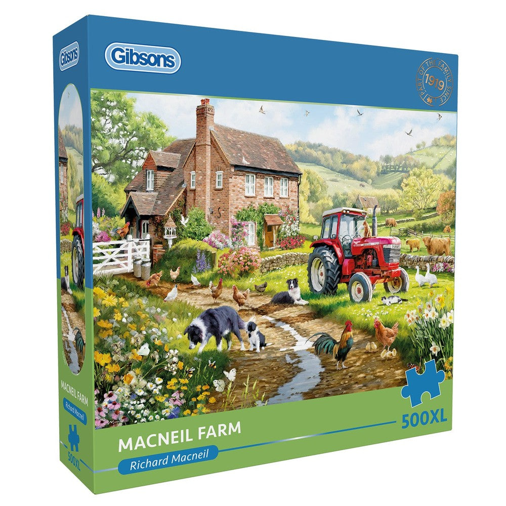 PREORDER Puzzle - Gibsons - Macneil Farm 500Pcxl