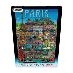 Puzzle - Gibsons - Paris Cityscape 500Pc