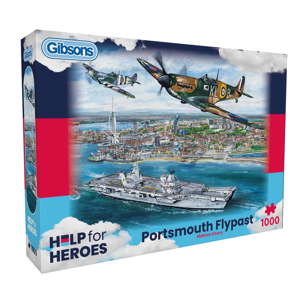 PREORDER Puzzle - Gibsons - Portsmouth Flypast 1000