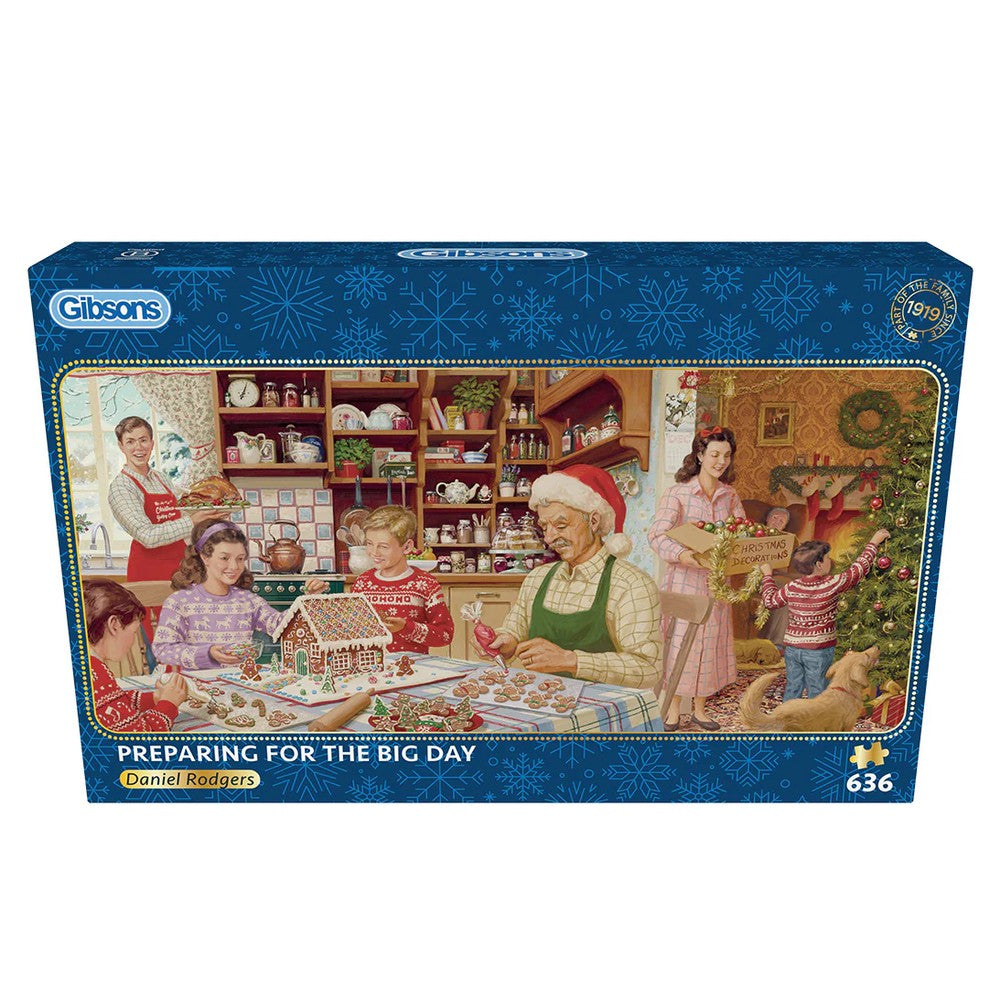 Puzzle - Gibsons - Preparing For The Big Day 636P