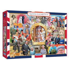 Puzzle - Gibsons - Queen Elizabeth Ii 1000Pc Gib;