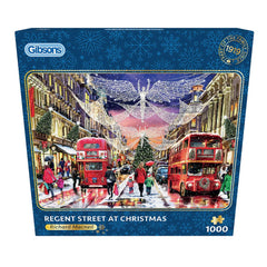 Puzzle - Gibsons - Regent Street Christmas 1000Pc