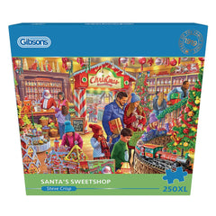 Puzzle - Gibsons - Santas Sweetshop 250Pcxl