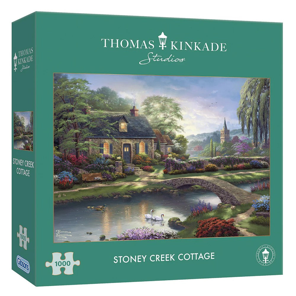 PREORDER Puzzle - Gibsons - Stoney Creek Cottage Kinkade