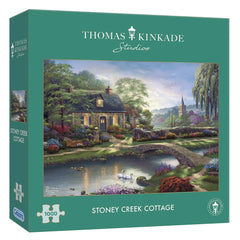 PREORDER Puzzle - Gibsons - Stoney Creek Cottage Kinkade