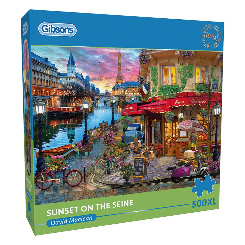 Puzzle - Gibsons - Sunset On The Seine 500Pcxl