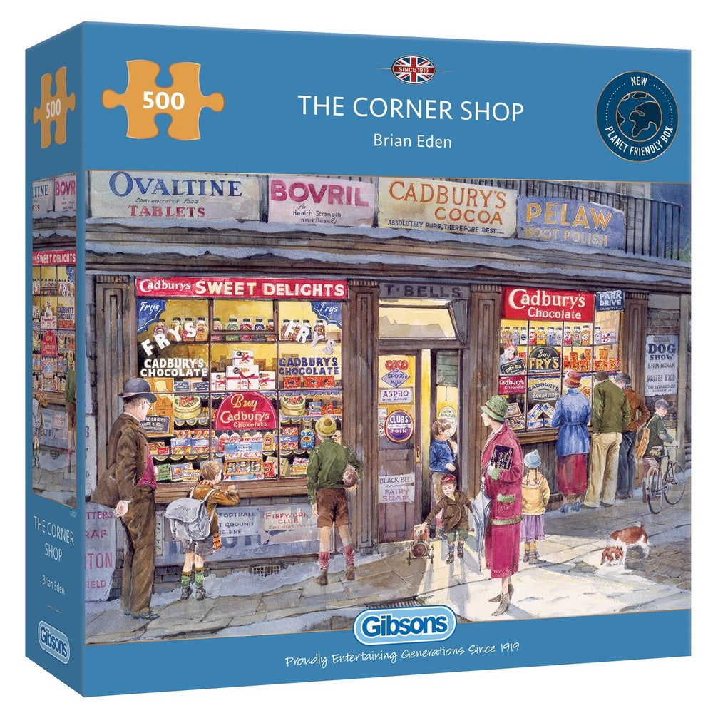 PREORDER Puzzle - Gibsons - The Corner Shop 500Pc