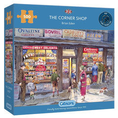 PREORDER Puzzle - Gibsons - The Corner Shop 500Pc
