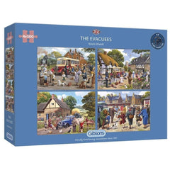 Puzzle - Gibsons - The Evacuees 4 X 500Pc